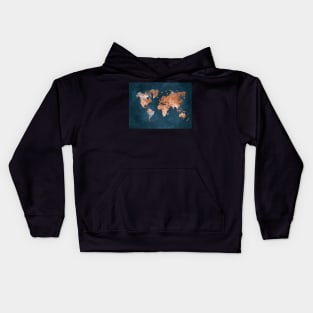 world map 2020 #map #worldmap Kids Hoodie